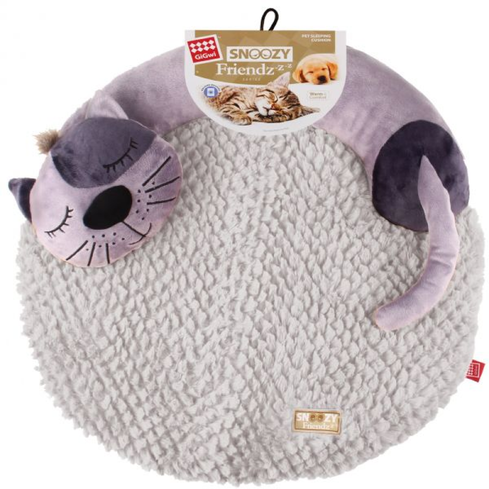 GiGwi Snoozy Friends 3D Shape Sleepy Cushion for Cats
