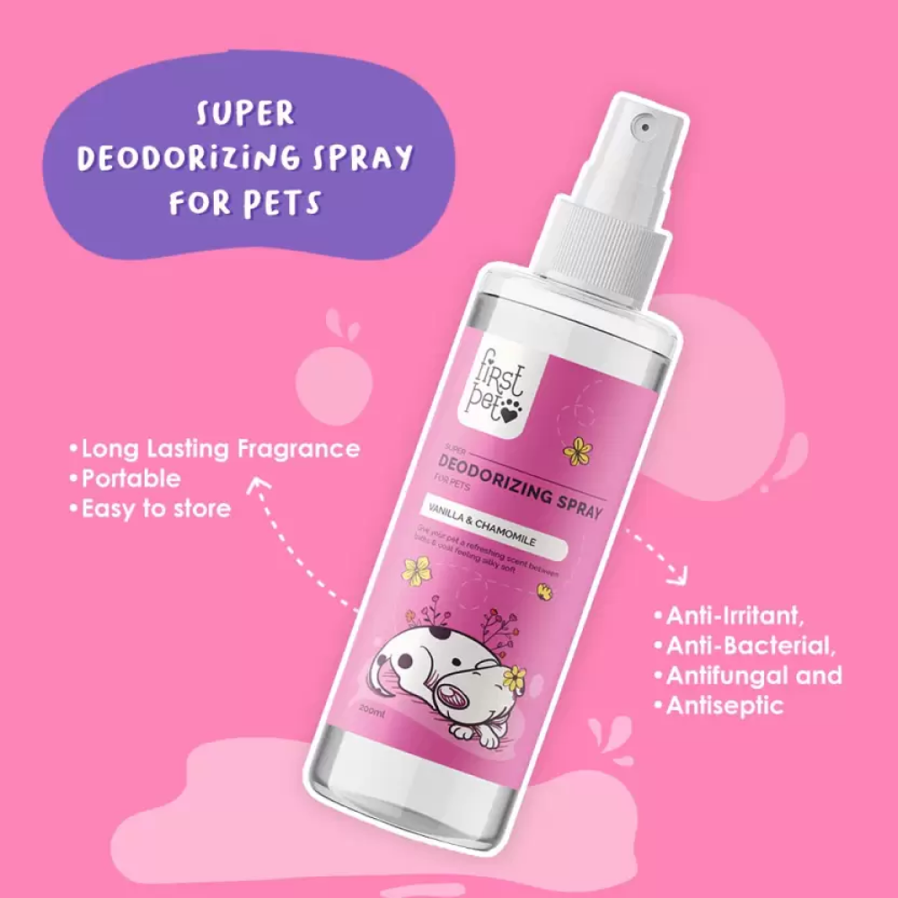 First Pet Super Deodorizing Spray for Dogs