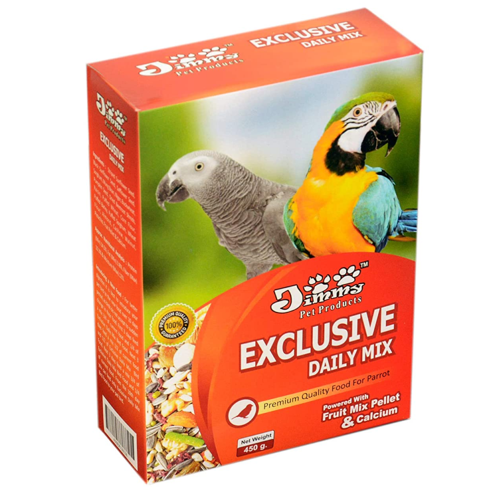 JiMMy Exclusive Daily Mix Parrot Food