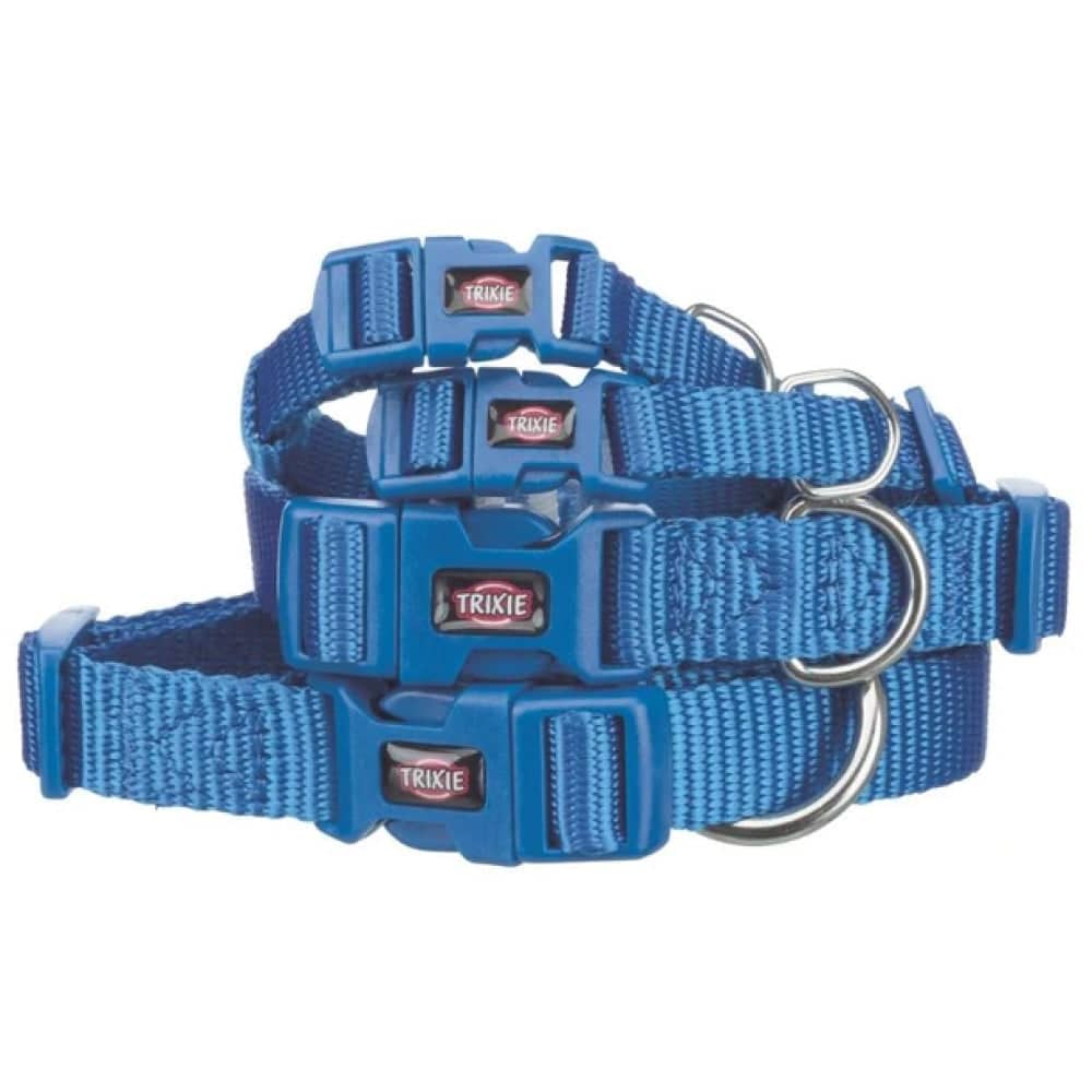 Trixie Premium Collar for Dogs (Royal Blue)