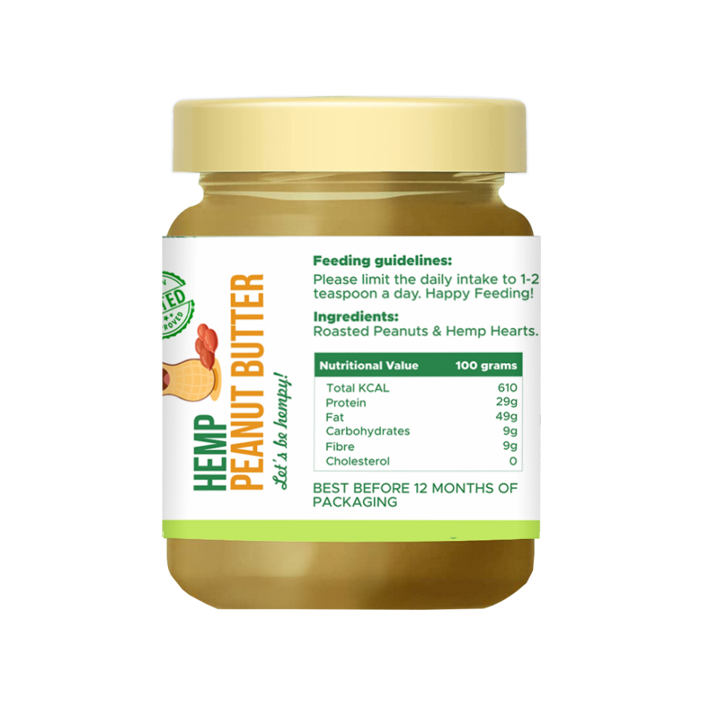Healing Leaf Hemp Peanut Butter for Pets