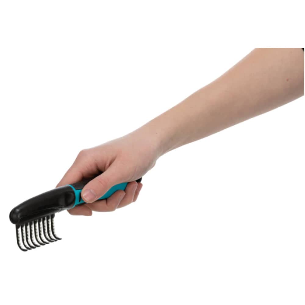 Trixie Fur Detangler With Curved Teeth Brush for Pets