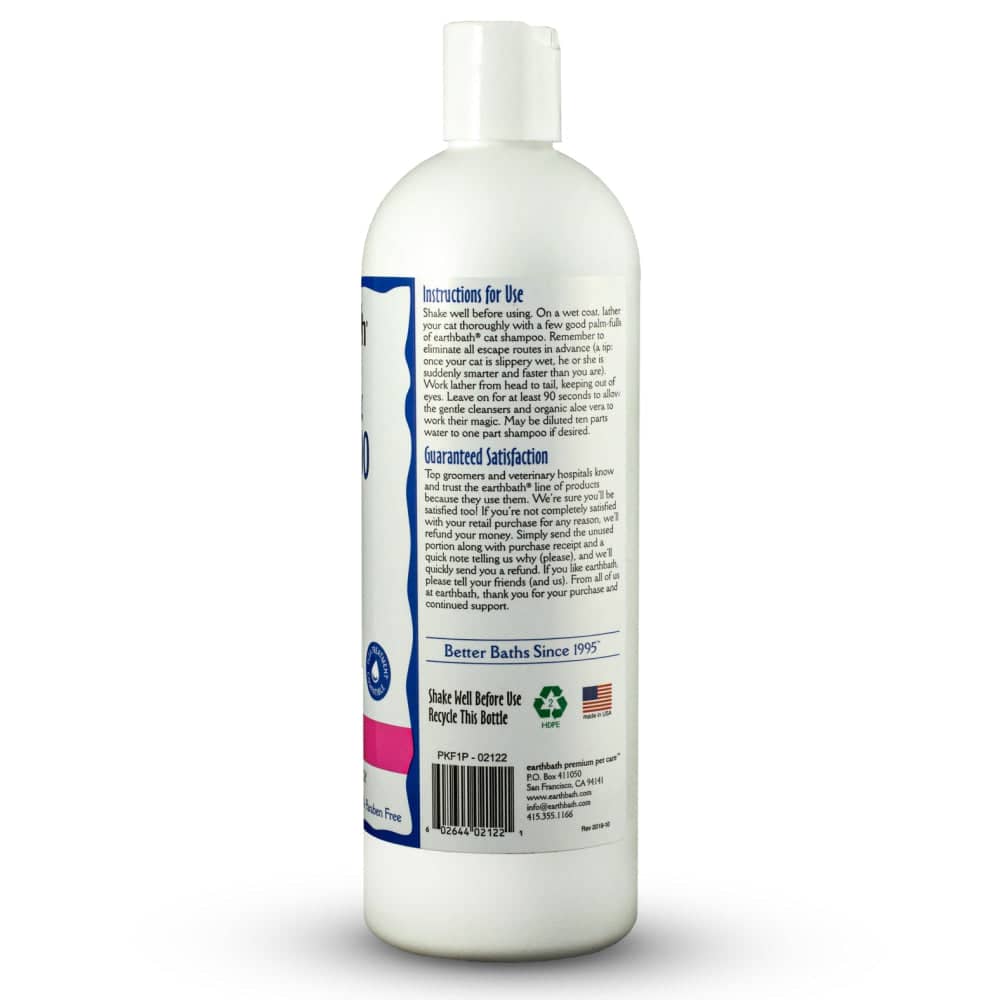 EarthBath Fragarance Free Hypo-Allergenic Shampoo for Cats