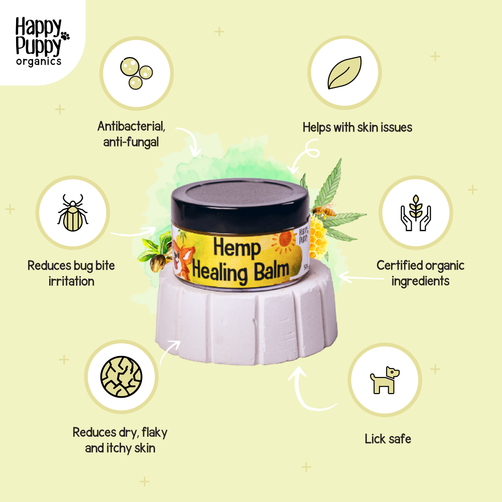 Happy Puppy Organic Hemp Healing Balm