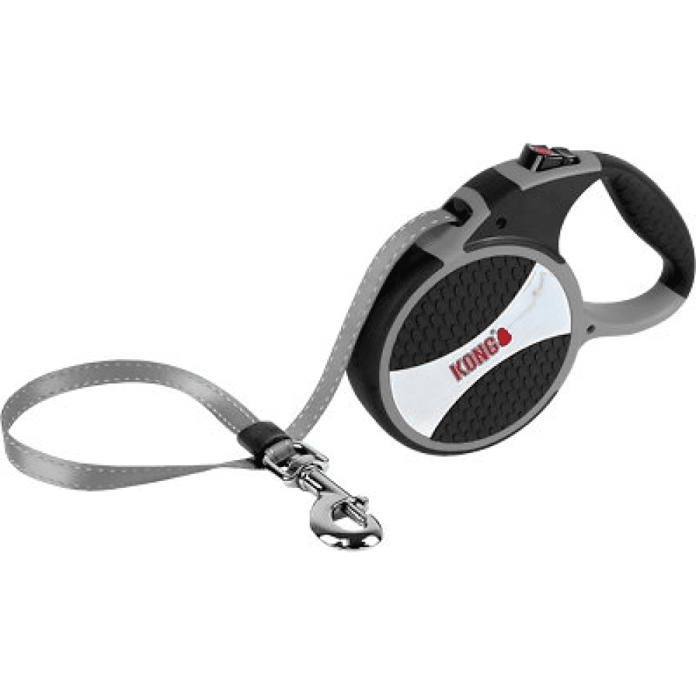 Kong Explore Retractable Leash for Pets (Grey)