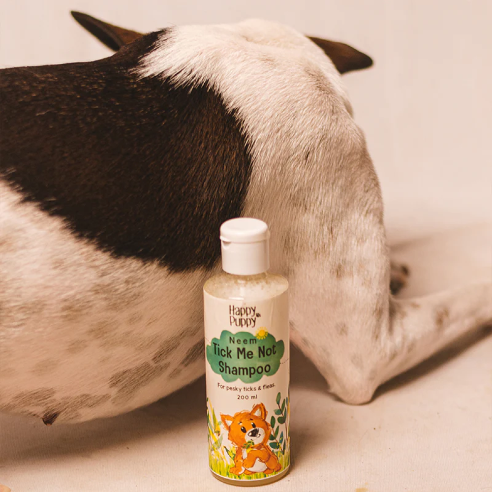 Happy Puppy Organic Tick Me Not Shampoo - Neem