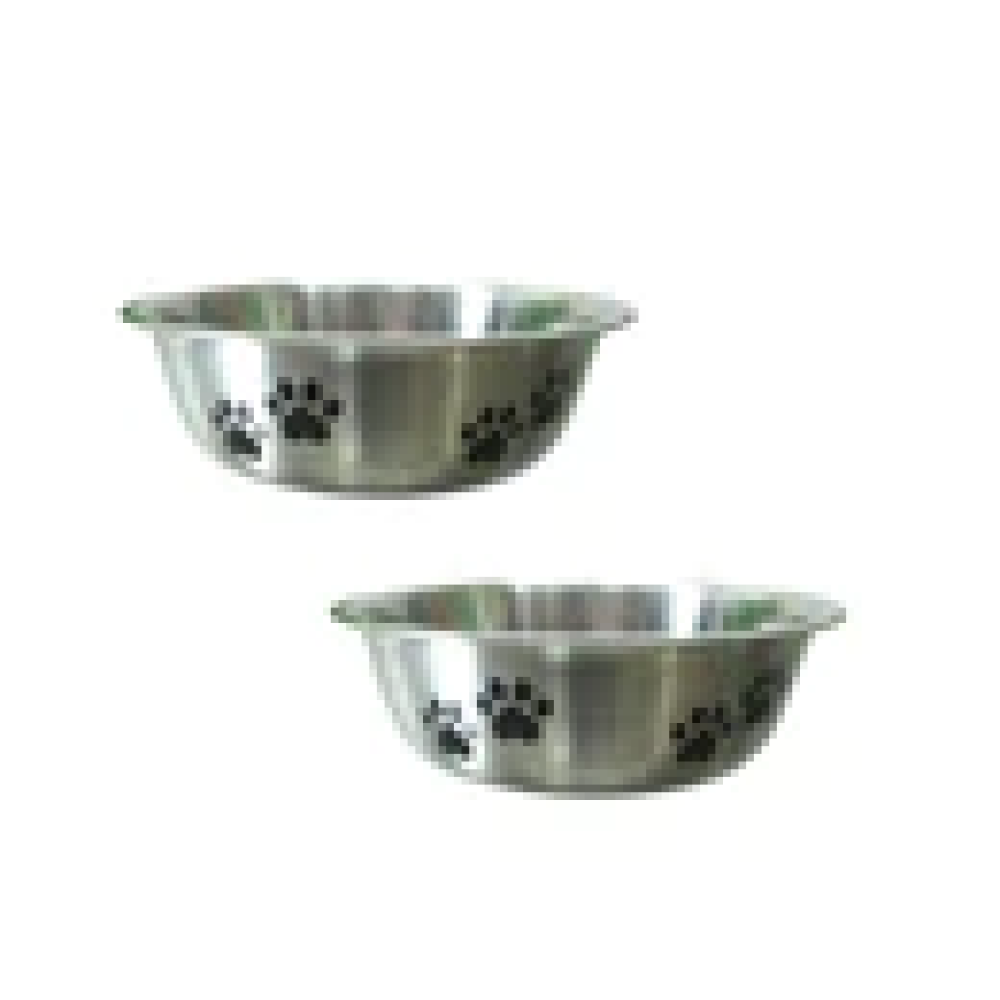 Emily Pets Dog Bowl Stainless Steel Anti Skid Bowl for Dogs