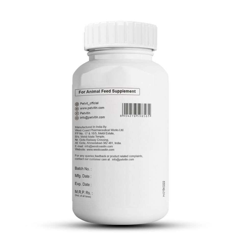 Petvit Urinary Support Tablets for Pets