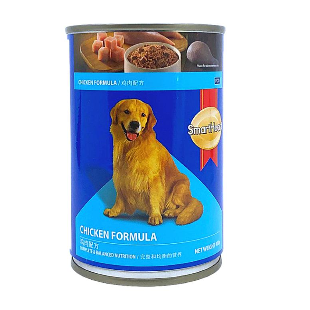 SmartHeart Chicken Formula Adult Canned Dog Wet Food