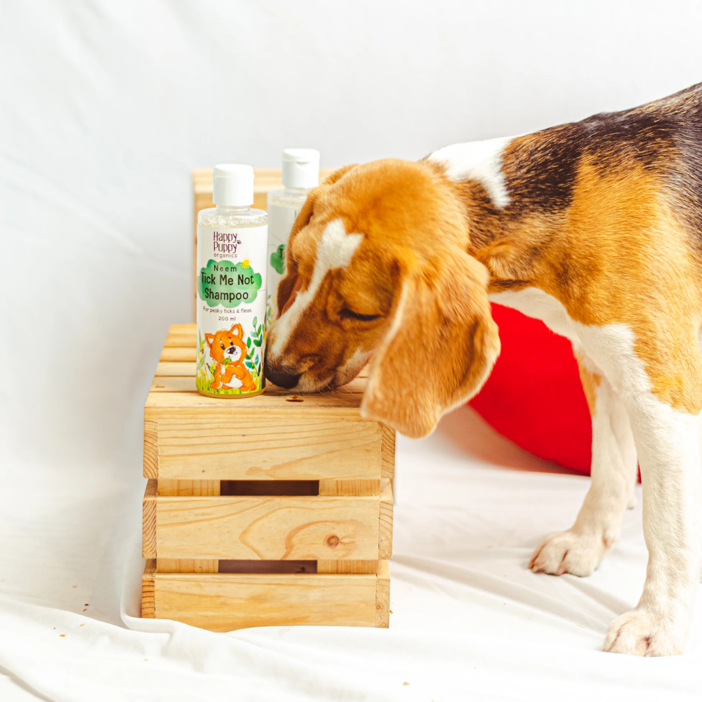Happy Puppy Organic Tick Me Not Shampoo - Neem