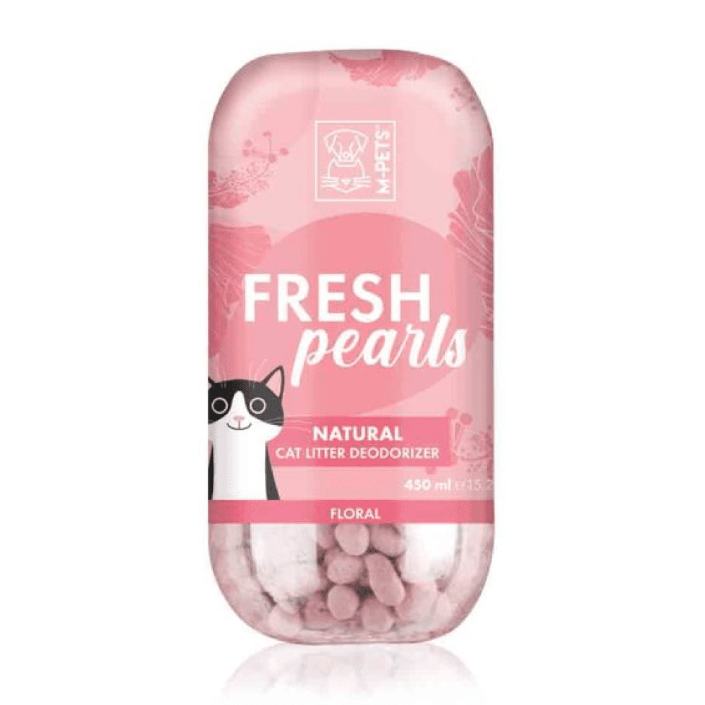 M-Pets Fresh Pearls Natural Cat Litter Deodoriser - Floral