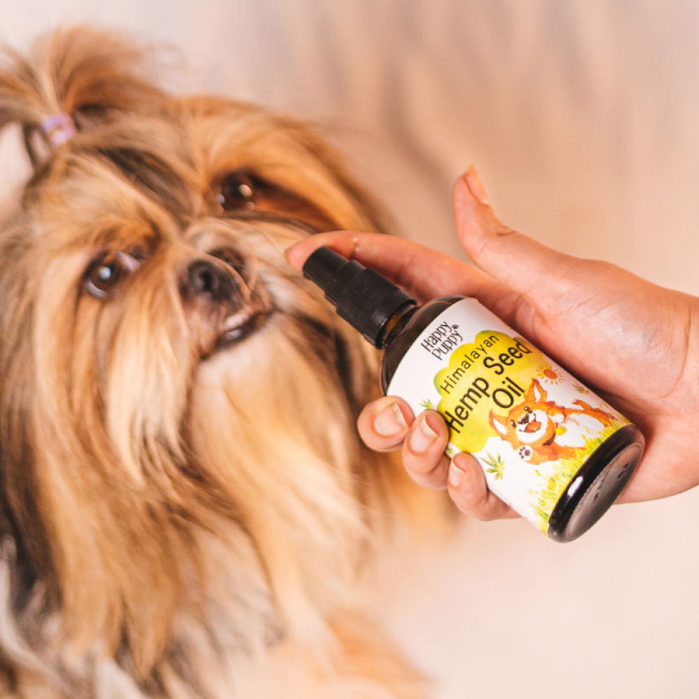 Happy Puppy Organic Hemp Oil for Pets