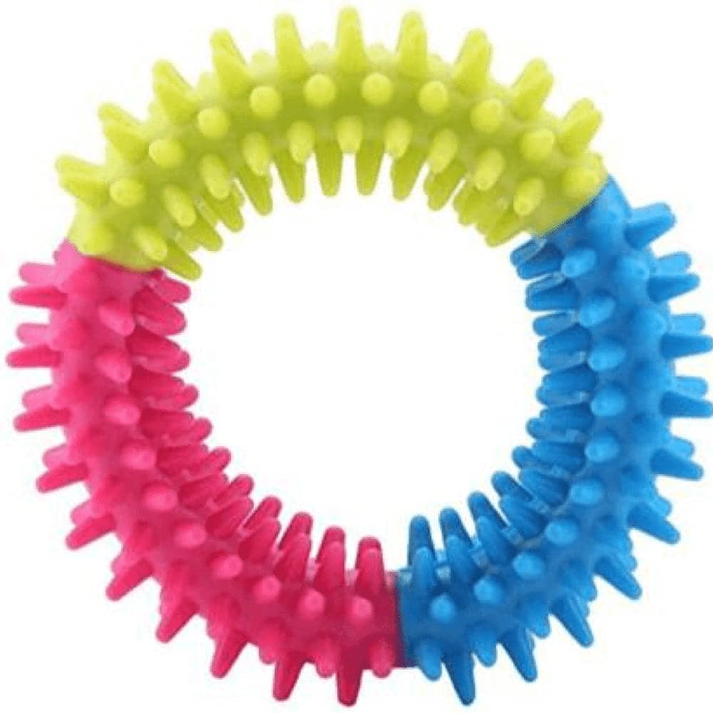 Emily Pets Multicolour Rubber Chew Toy (Assorted)