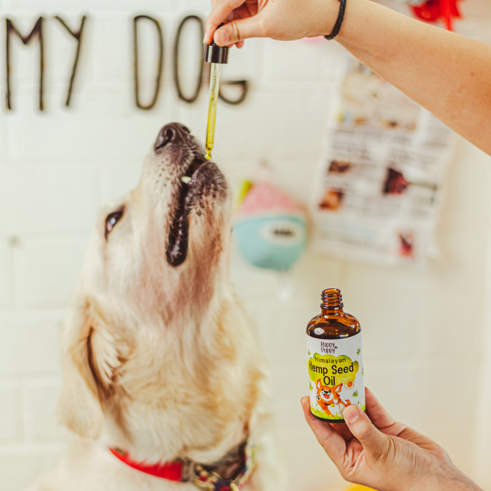 Happy Puppy Organic Hemp Oil for Pets