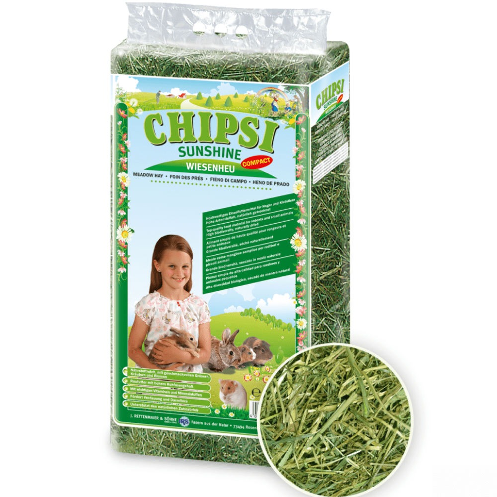 Chipsi Sunshine Compact Hay Food For Small Animals