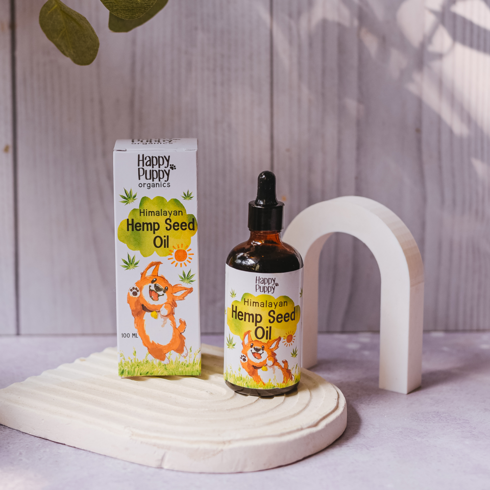Happy Puppy Organic Hemp Oil for Pets