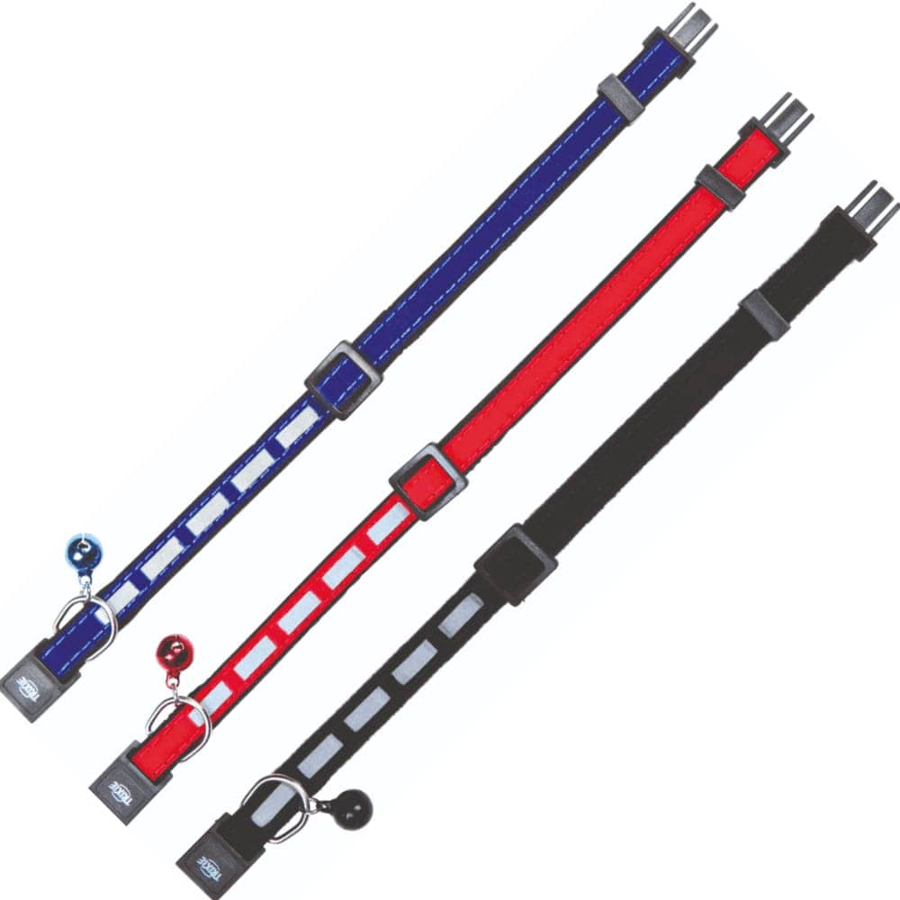 Trixie Safer Life Reflective Collar with Bell for Cats (Assorted)