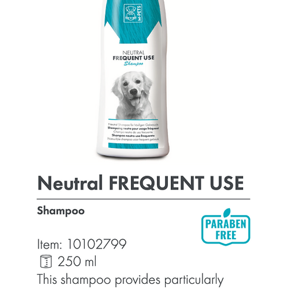 M-Pets Neutral Frequent Use Shampoo for Dogs