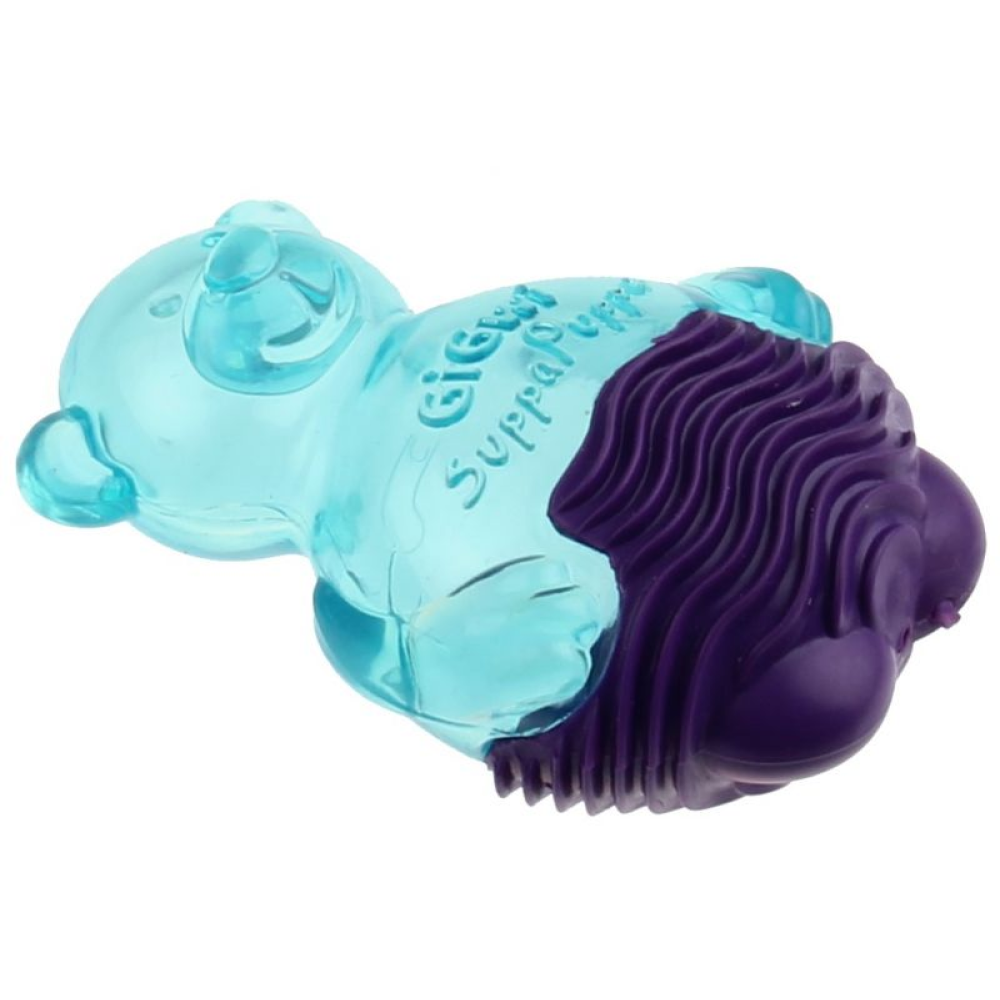 GiGwi Suppa Puppa Bear Toy for Dogs (Blue/Purple)