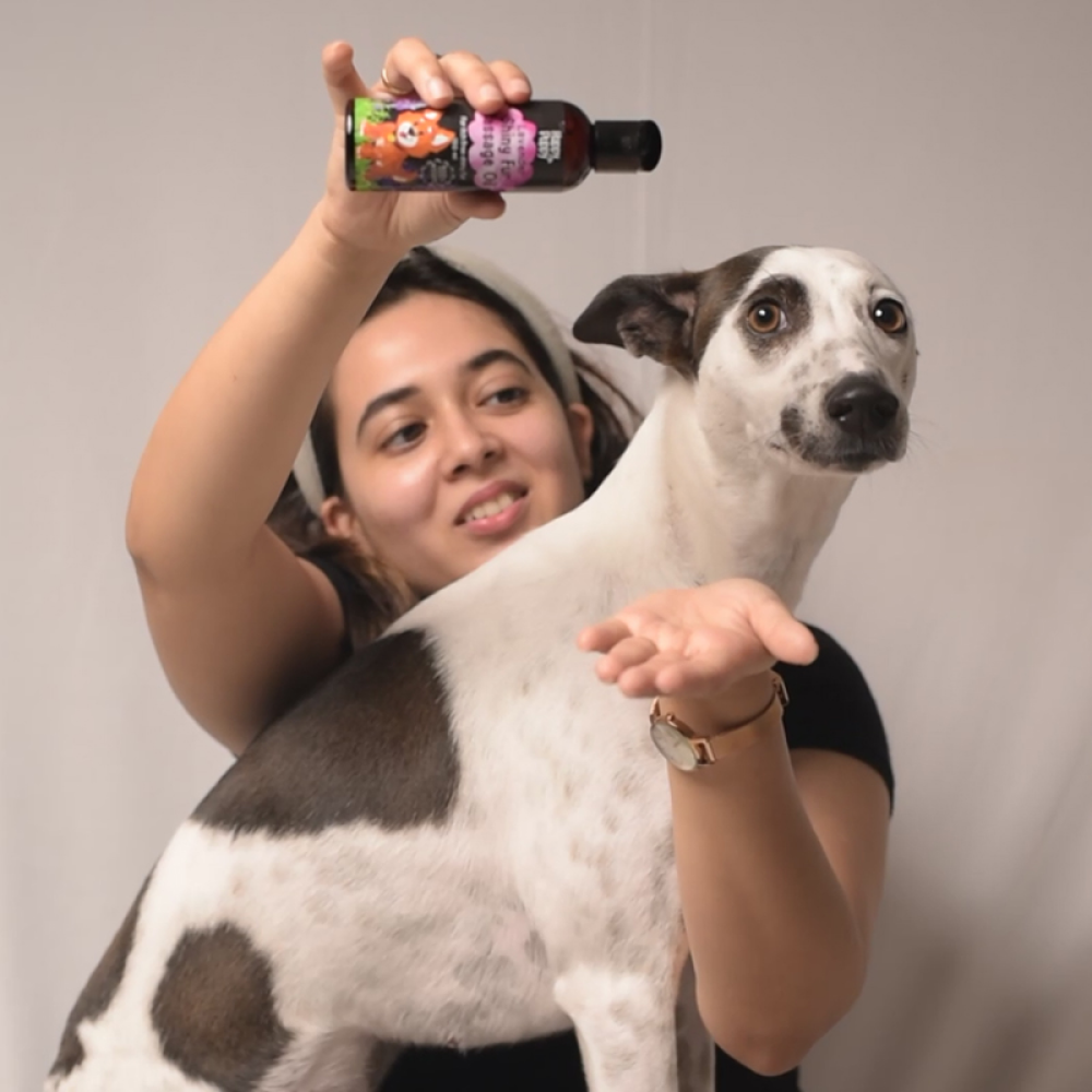Happy Puppy Organic Shiny Fur Spa Massage Oil - Lavender