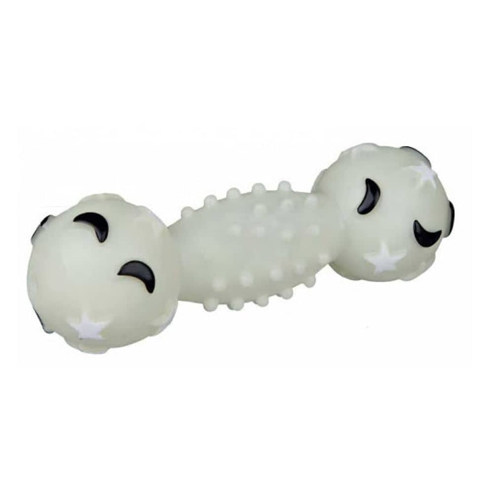 Trixie Moonlight Dumbbell Vinyl Toy for Dogs (Assorted)