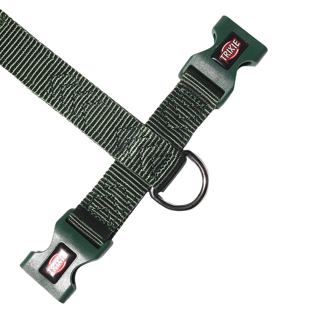 Trixie Premium H-Harness for Dogs (Forest)