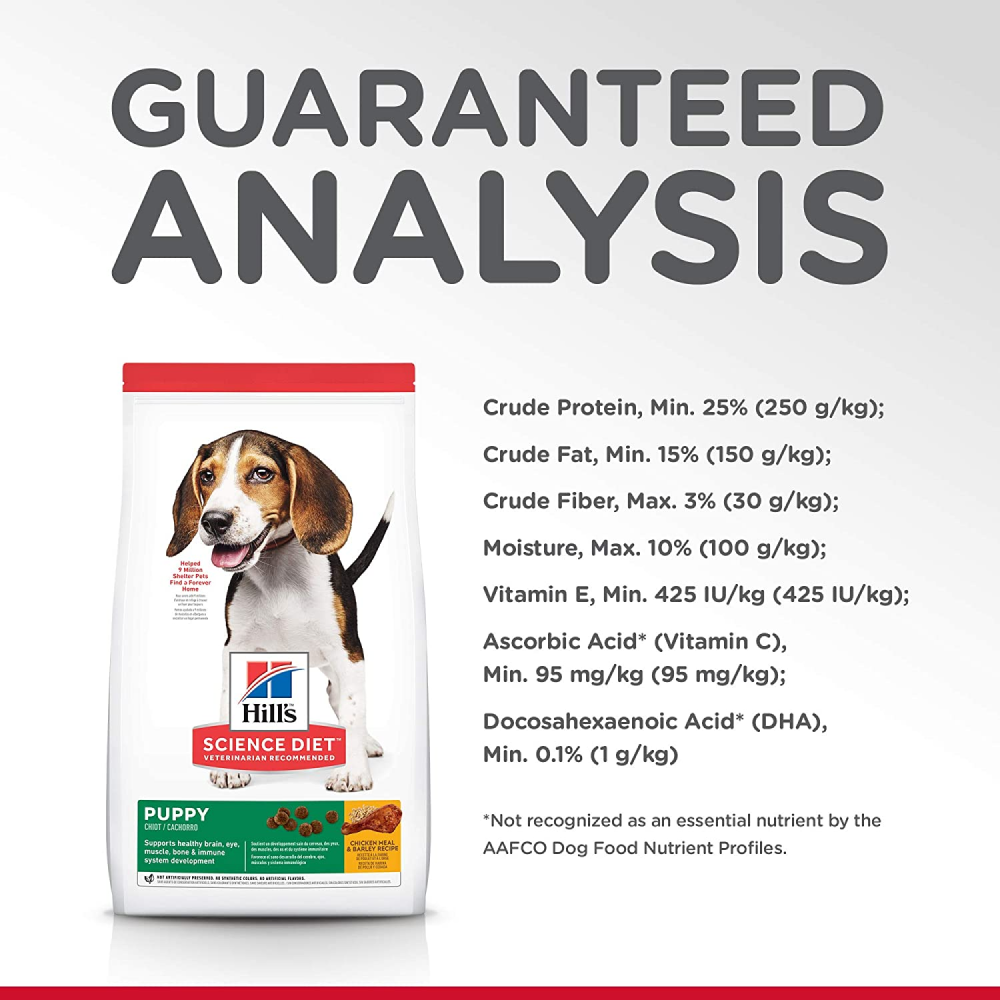 Hills Science Diet Chicken Meal & Barley Recipe Puppy Dry Food