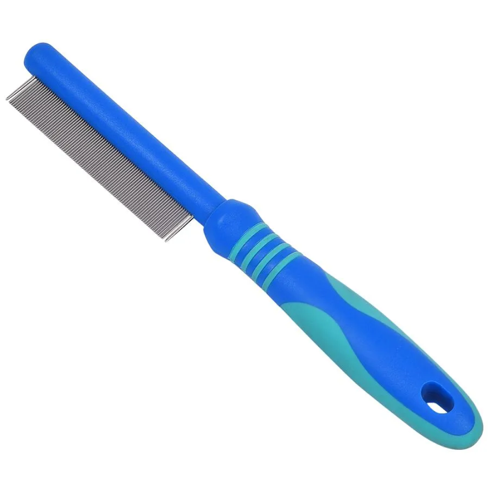Glenand Ninety Teeth Handle Comb for Pets