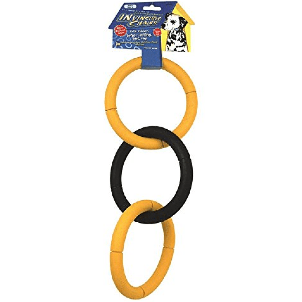 Petmate JW Large Triple Invincible Chains Dog Toy (Assorted Colors)