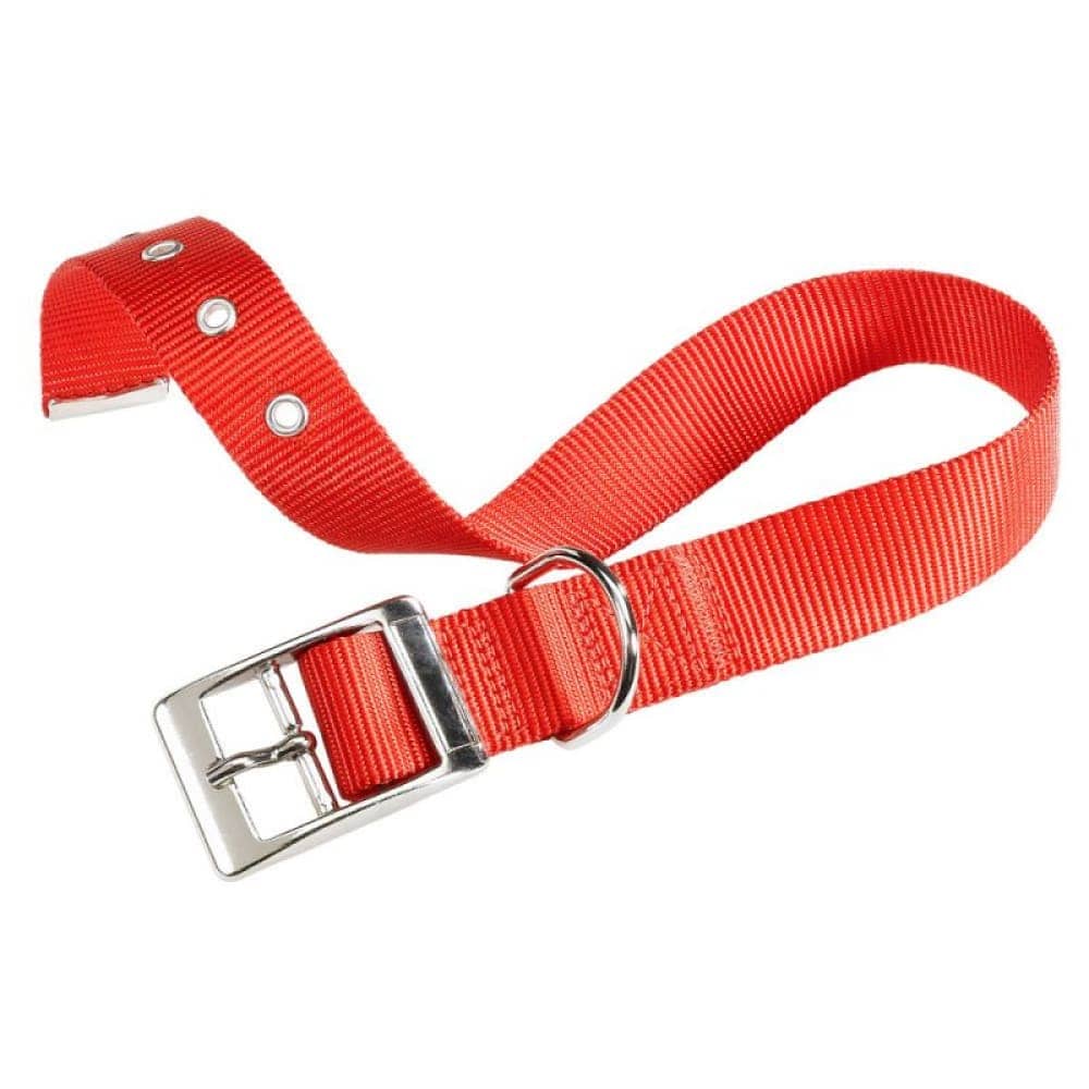 Ferplast Club CF Nylon Collar for Dogs (Red)