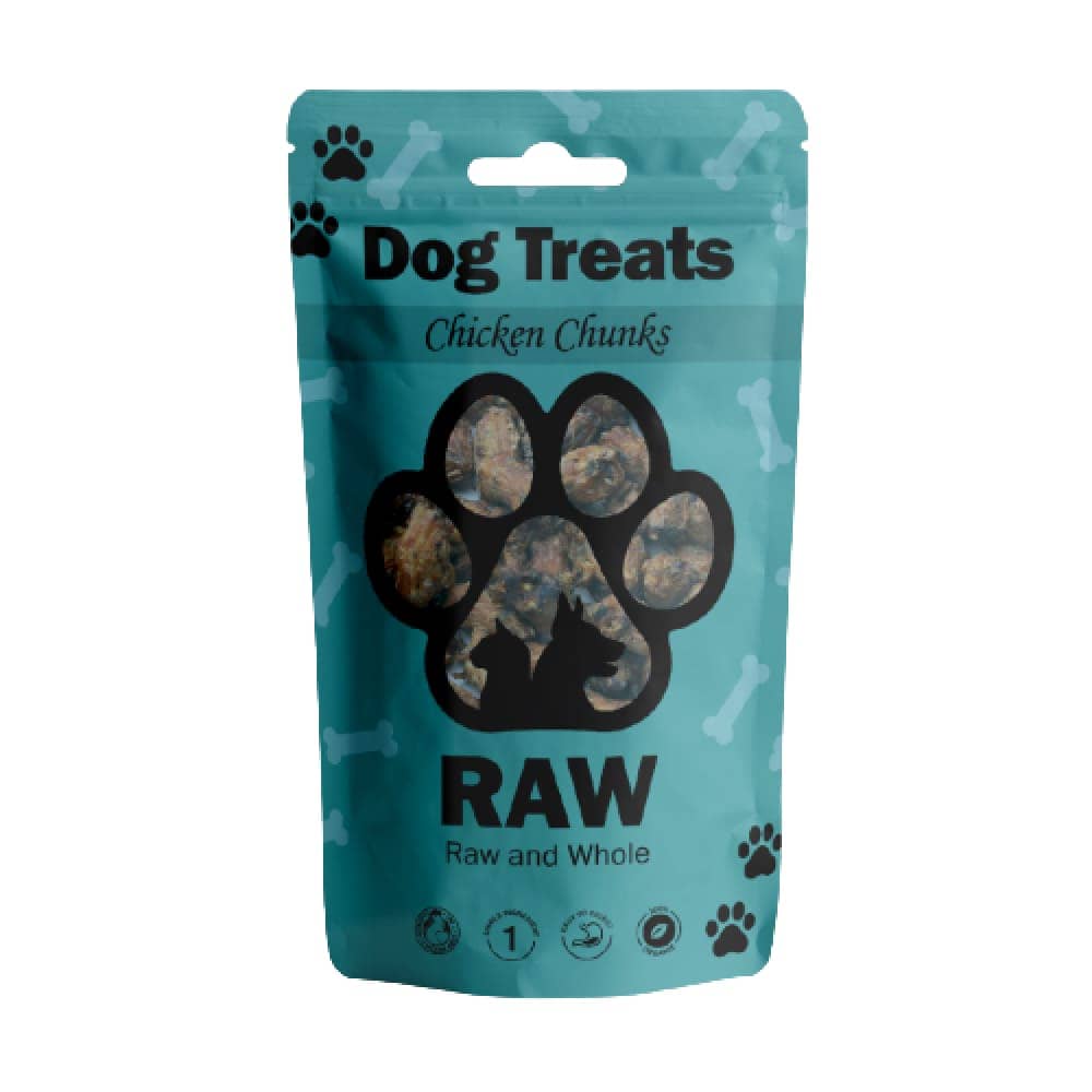 RAW Chicken Chunks Dog Treats