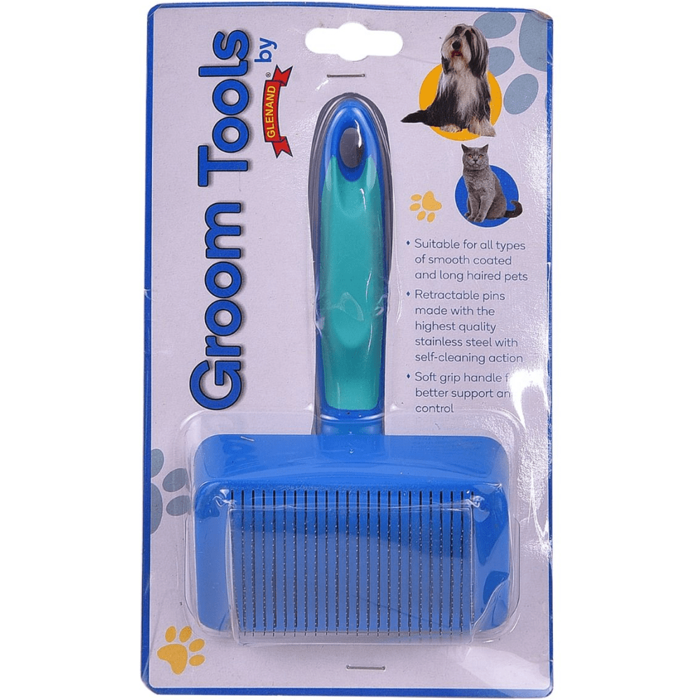 Glenand Self Cleaning Slicker Brush for Pets