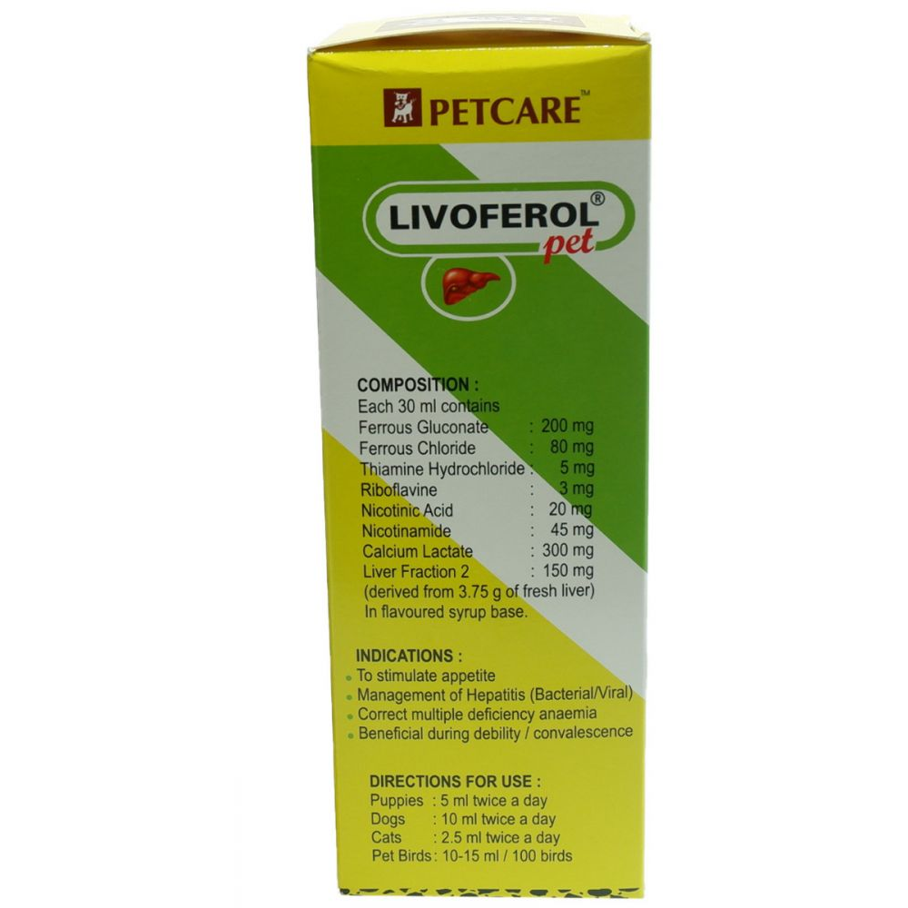 Petcare Livoferol Pet Supplement for Pets