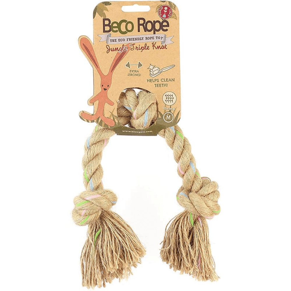 Beco Rope Jungle Triple Knot Toy for Dogs
