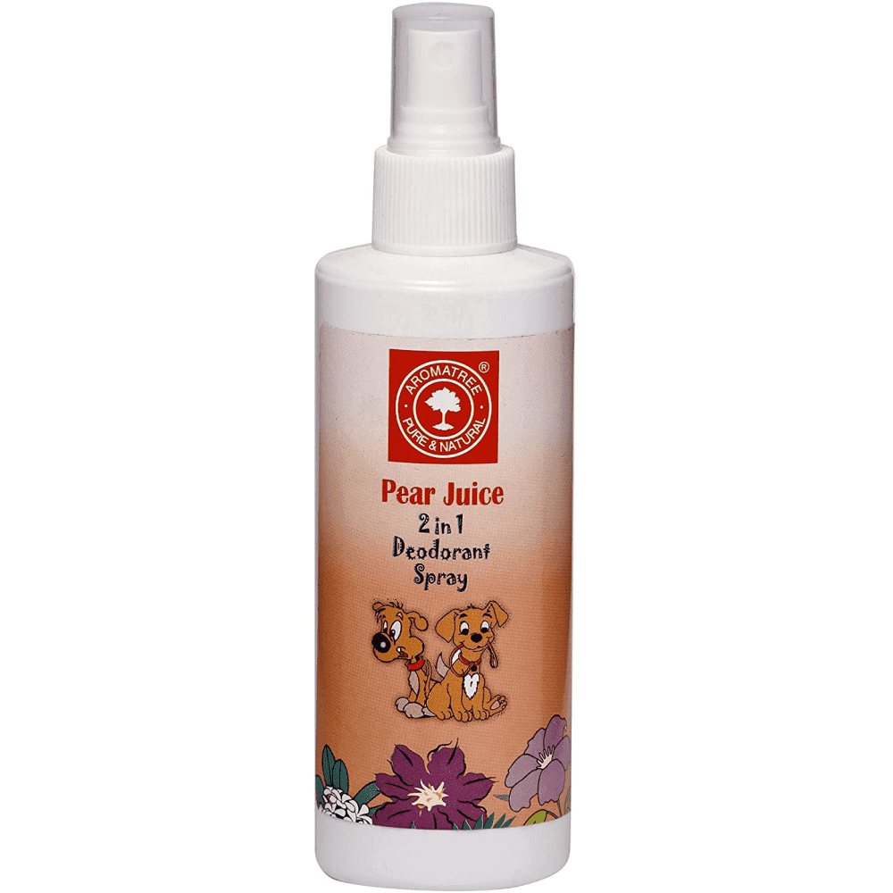 AromaTree Pear juice Fragrance 2 in 1 Deodorant Spray for Pets