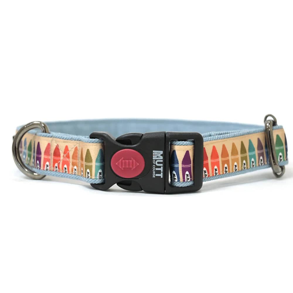 Mutt of Course Woofy Colours Martingale Collar for Dogs