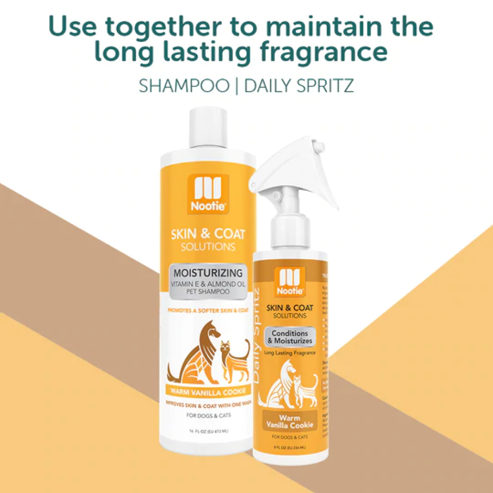 Nootie Warm Vanilla Cookie Moisturizing Shampoo for Pets