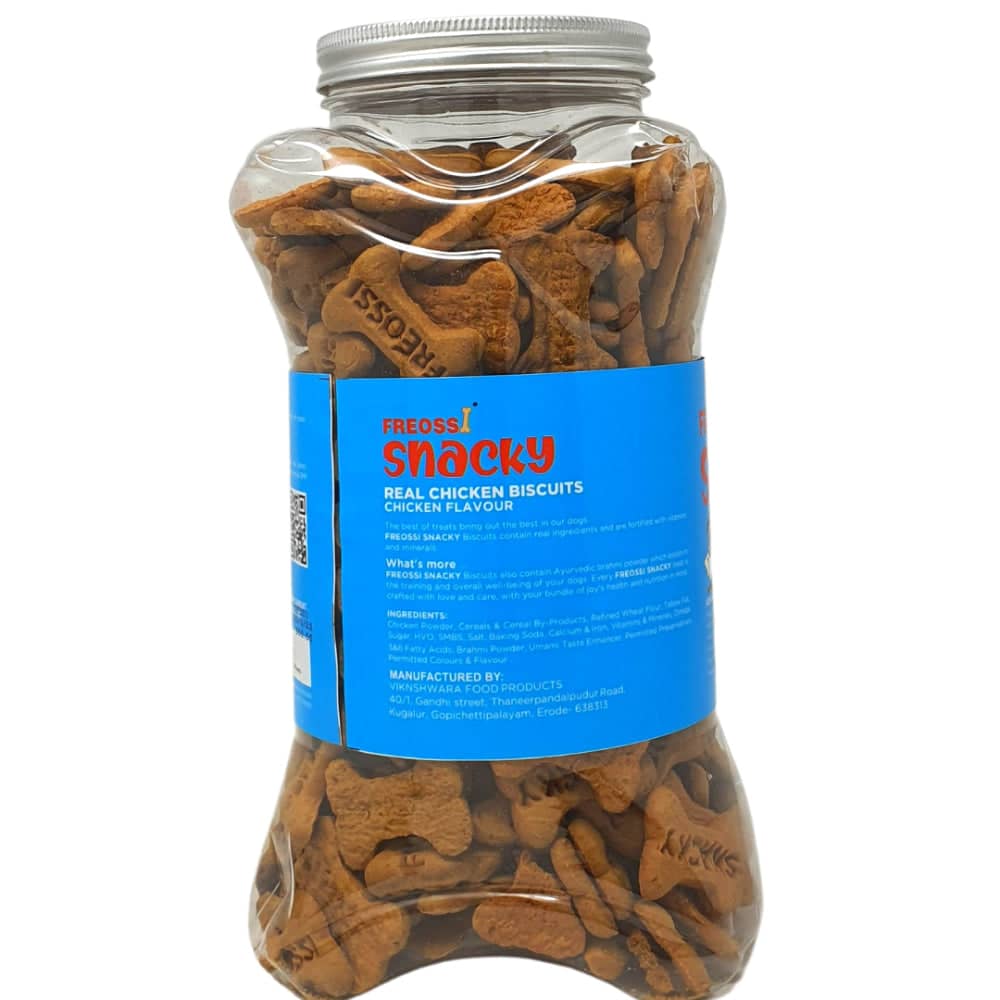 Freossi Snacky Calcium Fortified Chicken Flavour Biscuits for Dogs