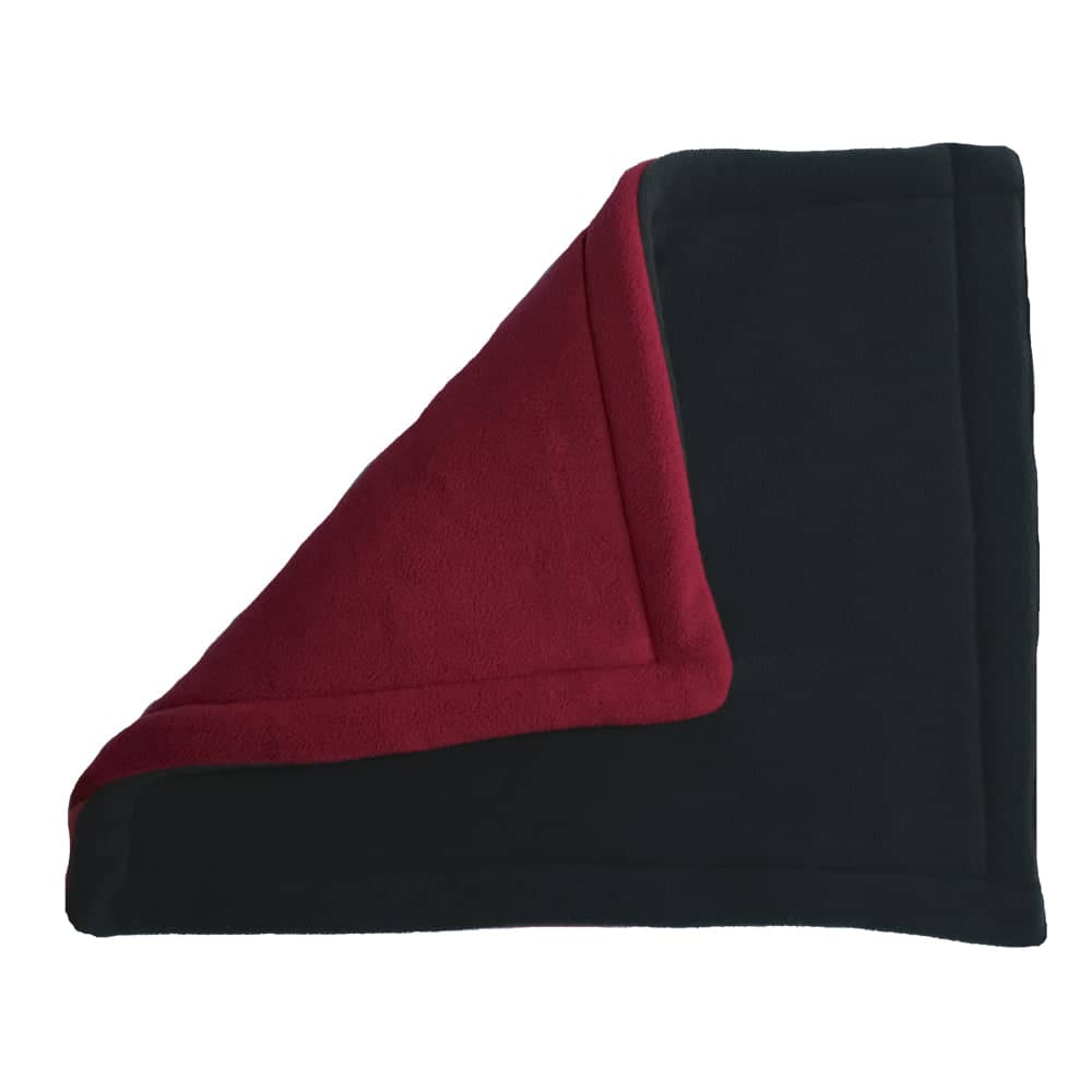 Hriku Catnip Mat for Cats (Maroon-Black)