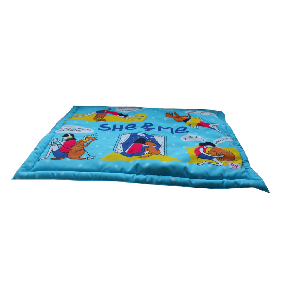Lana Paws She & Me Lounge & Travel Mat for Dogs