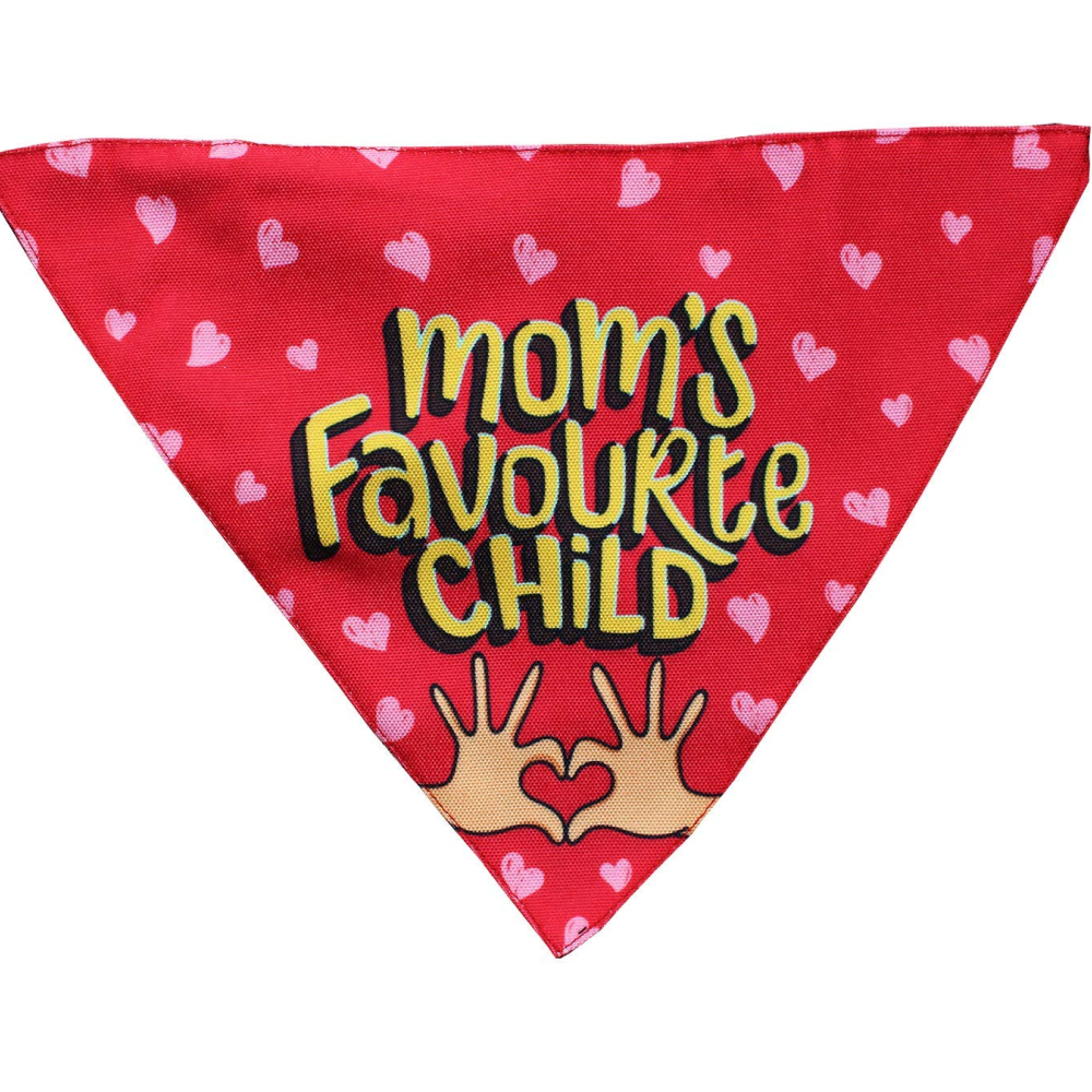 Lana Paws Moms Favourite Child Adjustable Dog Bandana/Scarf