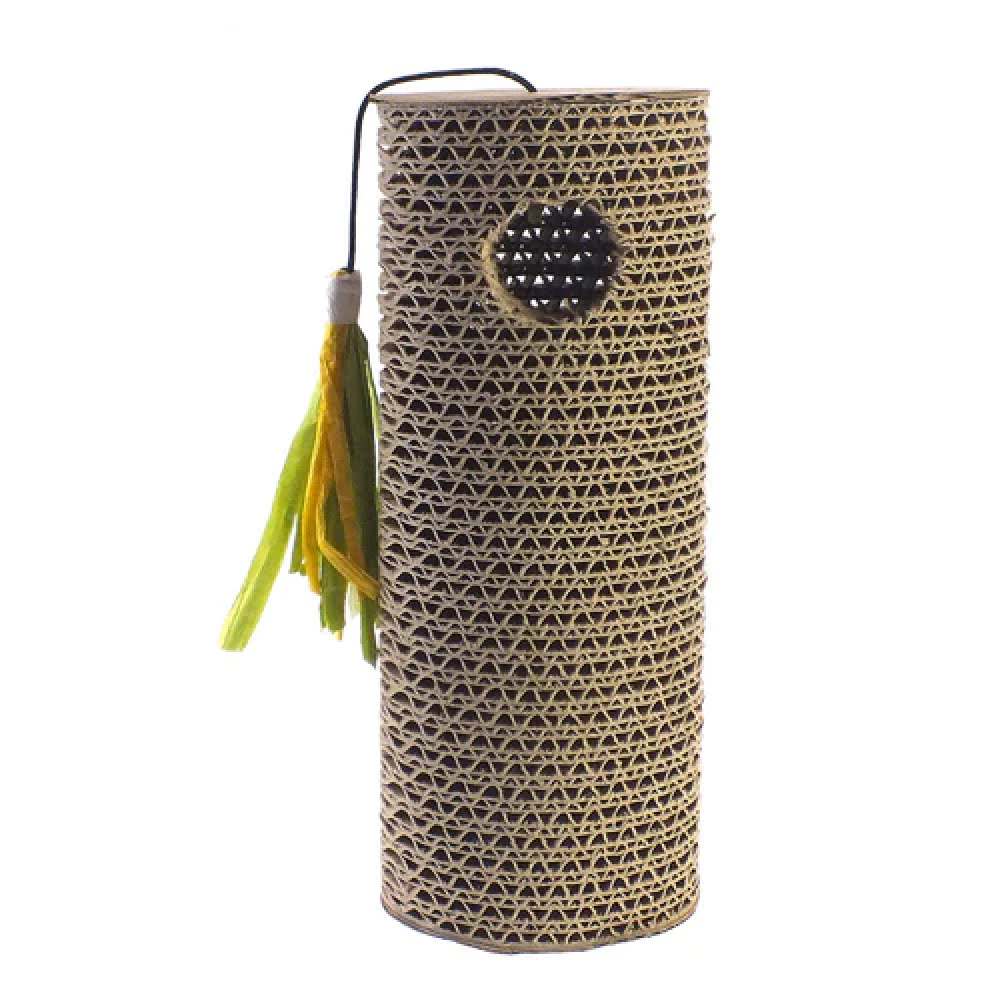 Emily Pets Scratch Board with Corrugated Paper Toy Climbing Activity Stand for Cats