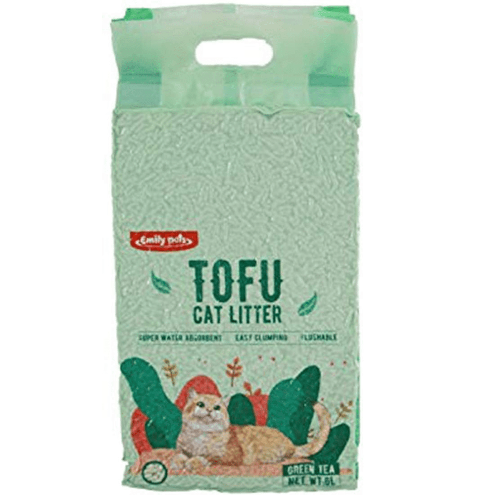 Emily Pets Tofu Cat Litter (Green Tea)
