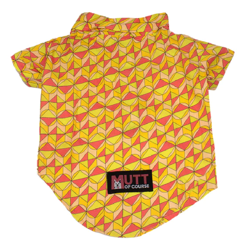 Mutt of Course Coral Reef Shirt For Dogs