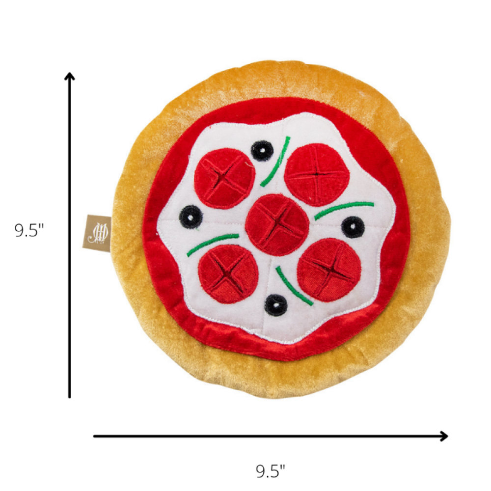 Jazz My Home Pizza Frisbee for Dogs (Hand-Made)