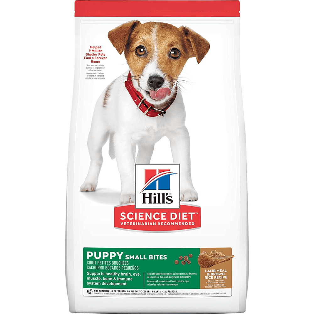 Hills Science Diet Lamb Meal & Brown Rice Recipe Small Bites Puppy Dry Food