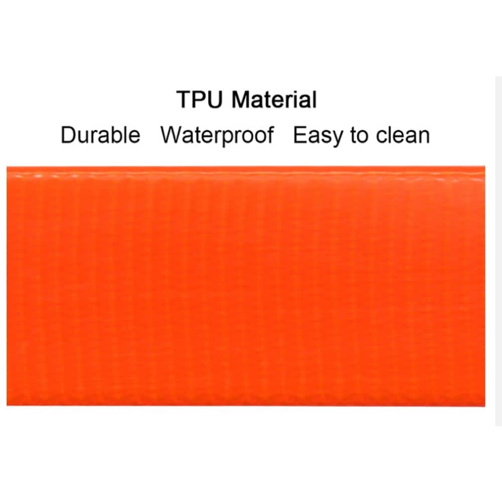 Glenand Petz Matte Finish Collar for Dogs (Orange)