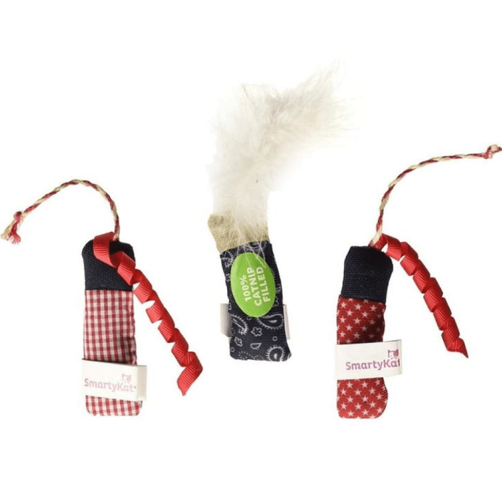 Smarty Kat Silly Stix Pure Catnip Sparklers for Cats (Set of 3)