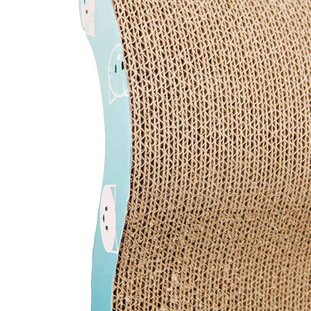 Trixie Mimi Wave Shaped Cardboard Scartch Board for Cats (50x9x23cm)