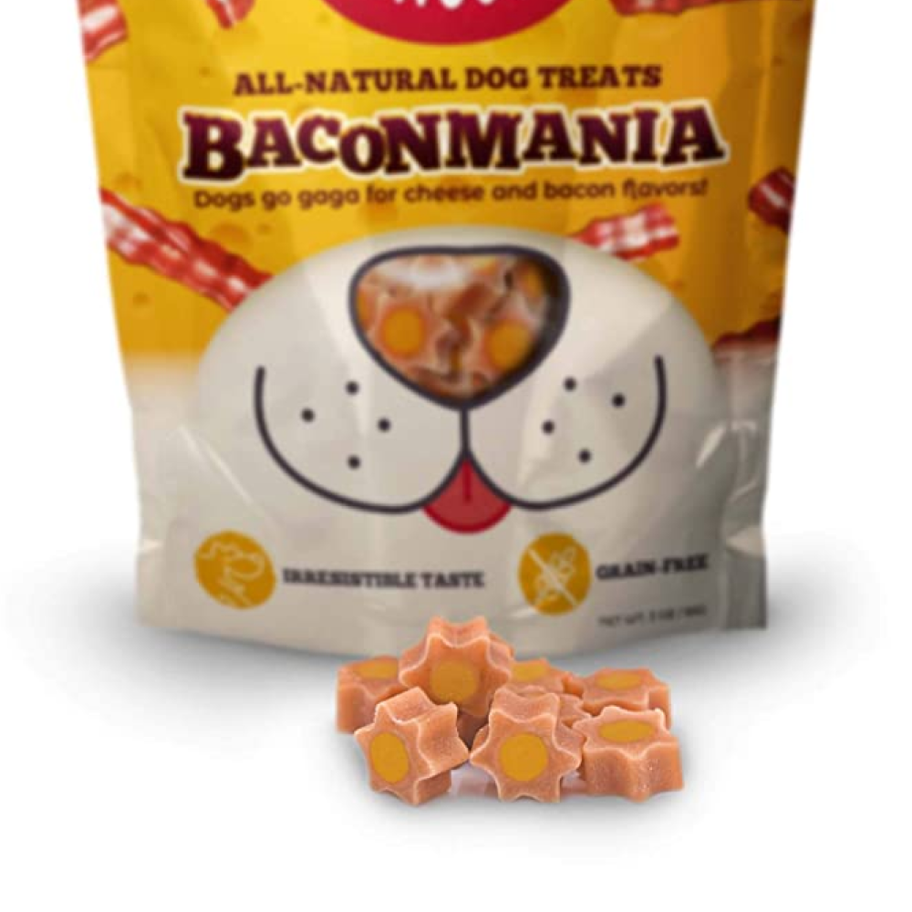 Awesome Pawsome Aconmania Baconmania All-Natural Grain-Free Dog Treats